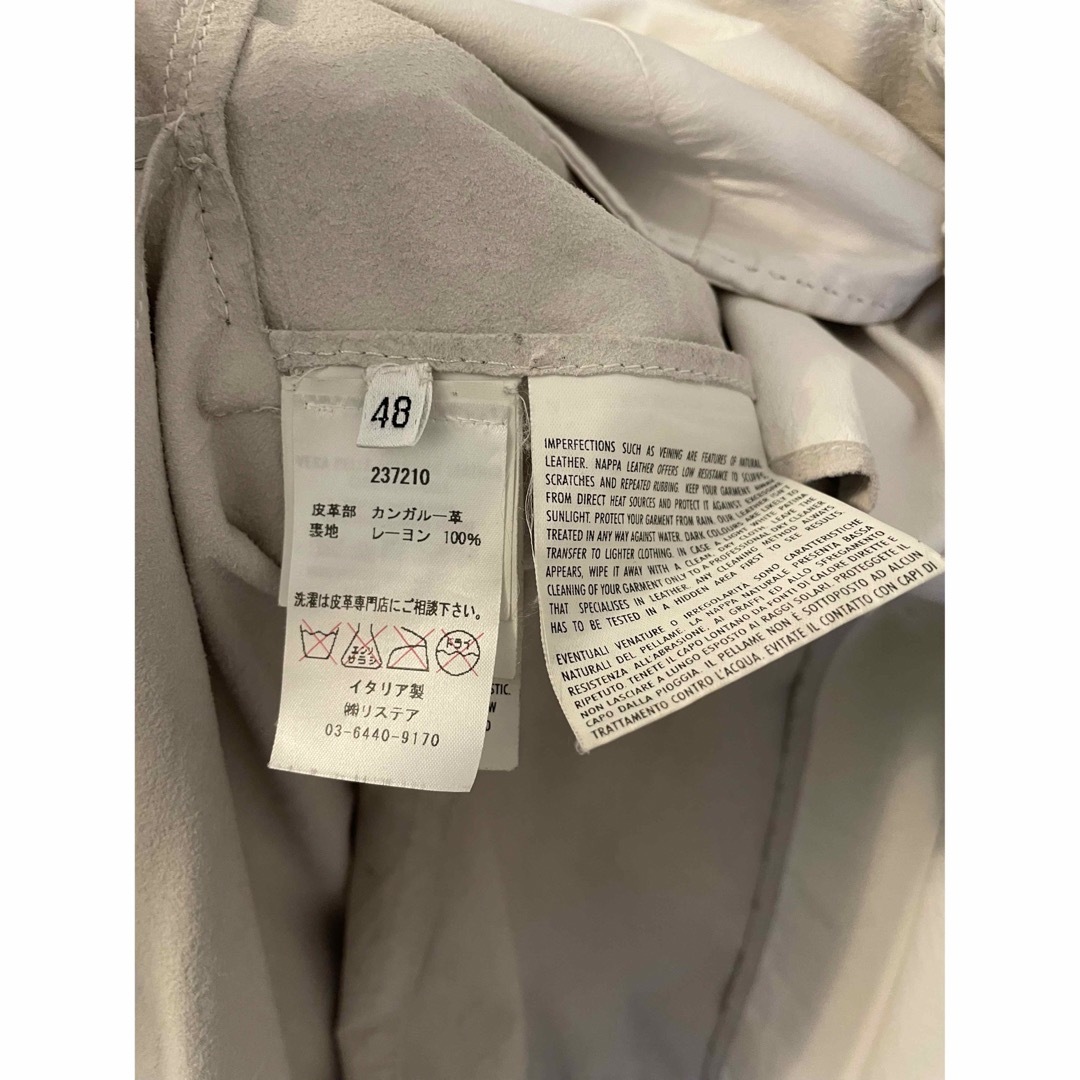 Alexander McQueen - Alexander McQueen テーラードジャケット レザー