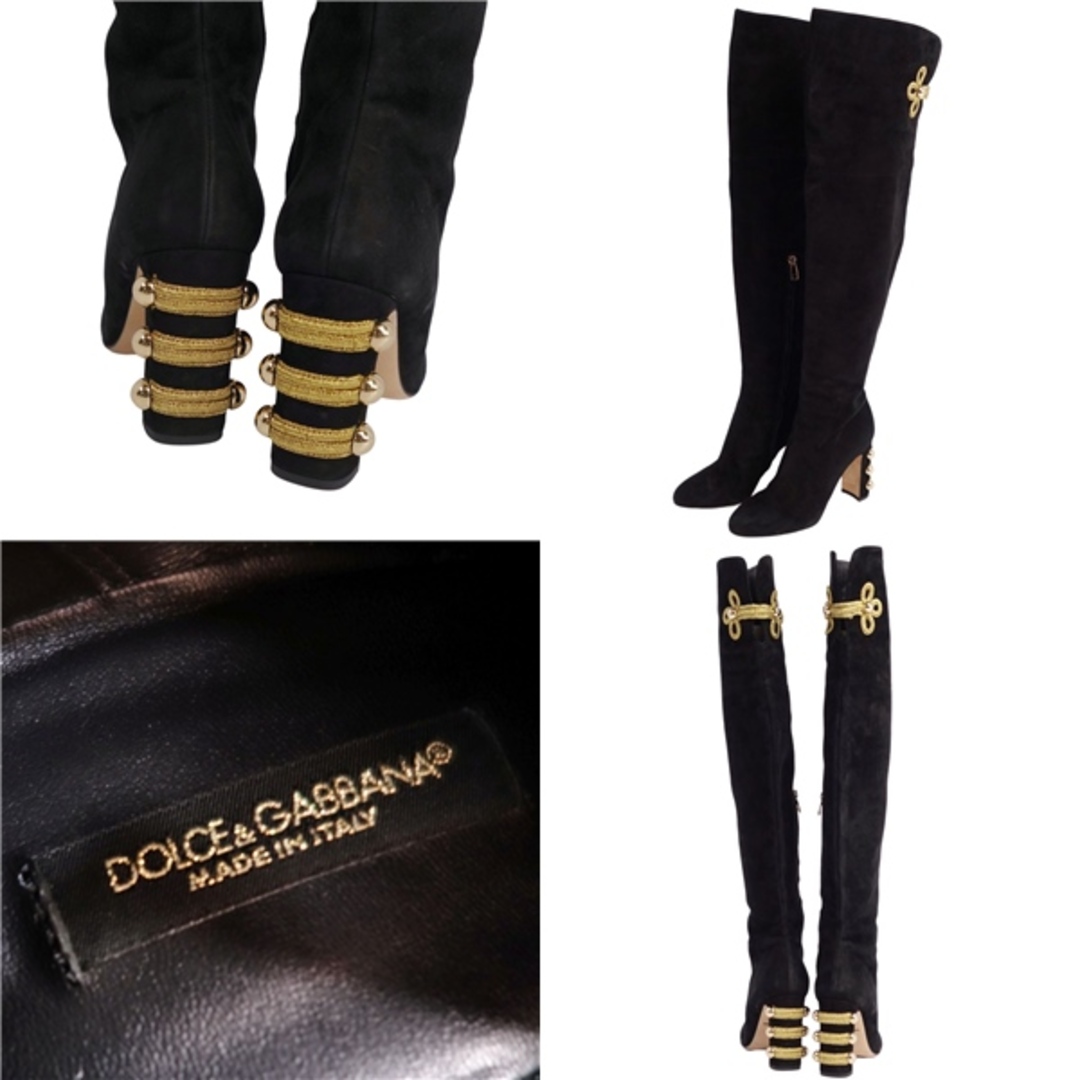 Dolce\u0026Gabbana ドルチェ\u0026ガッバーナ レザー ブーツ Y2K