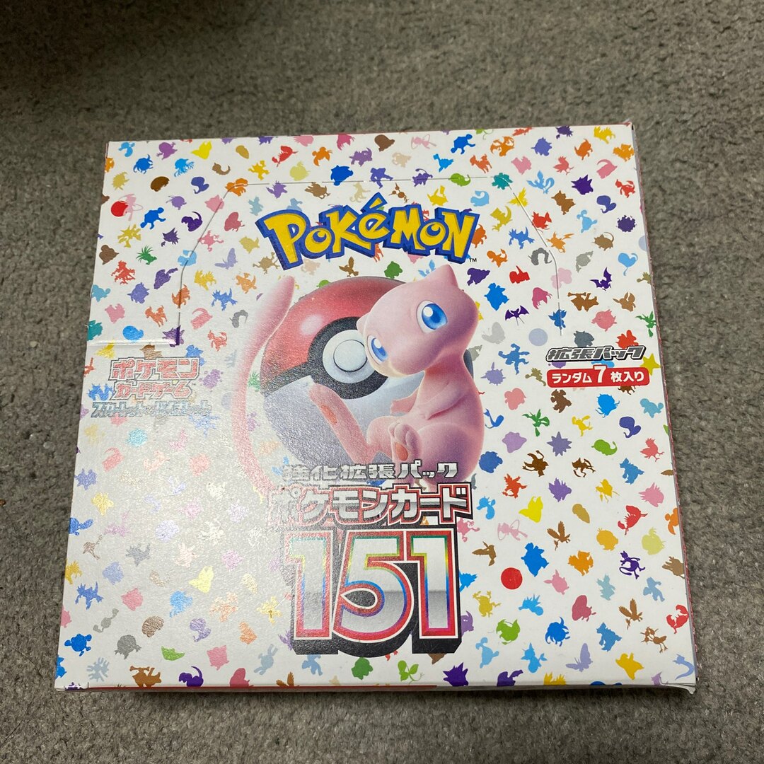 ポケモン - ポケモンカード 151 ボックス BOX シュリンクなしの+spbgp44.ru