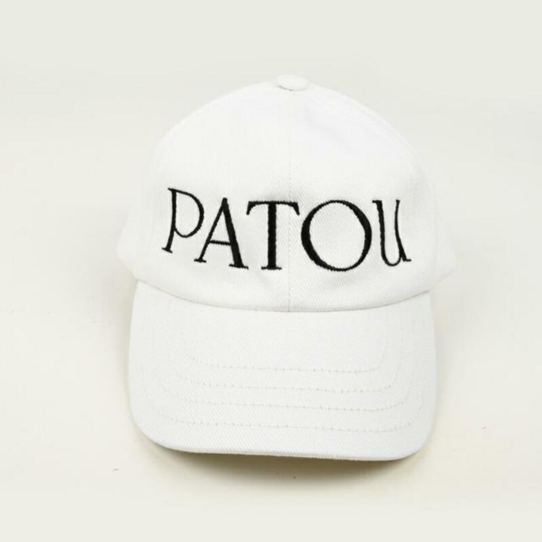 帽子PATOU パトゥ コットン Cream キャップ AC0400132 090C イタリア正規品 新品 クリーム