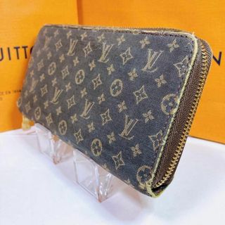 ルイヴィトン(LOUIS VUITTON)の355 ルイヴィトン モノグラム　ミニラン　ジッピーウォレット　長財布(長財布)