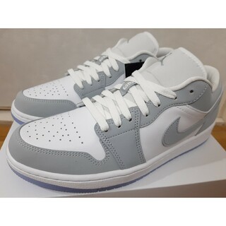 ジョーダン(Jordan Brand（NIKE）)の27cm Nike WMNS Air Jordan 1 Low Grey(スニーカー)