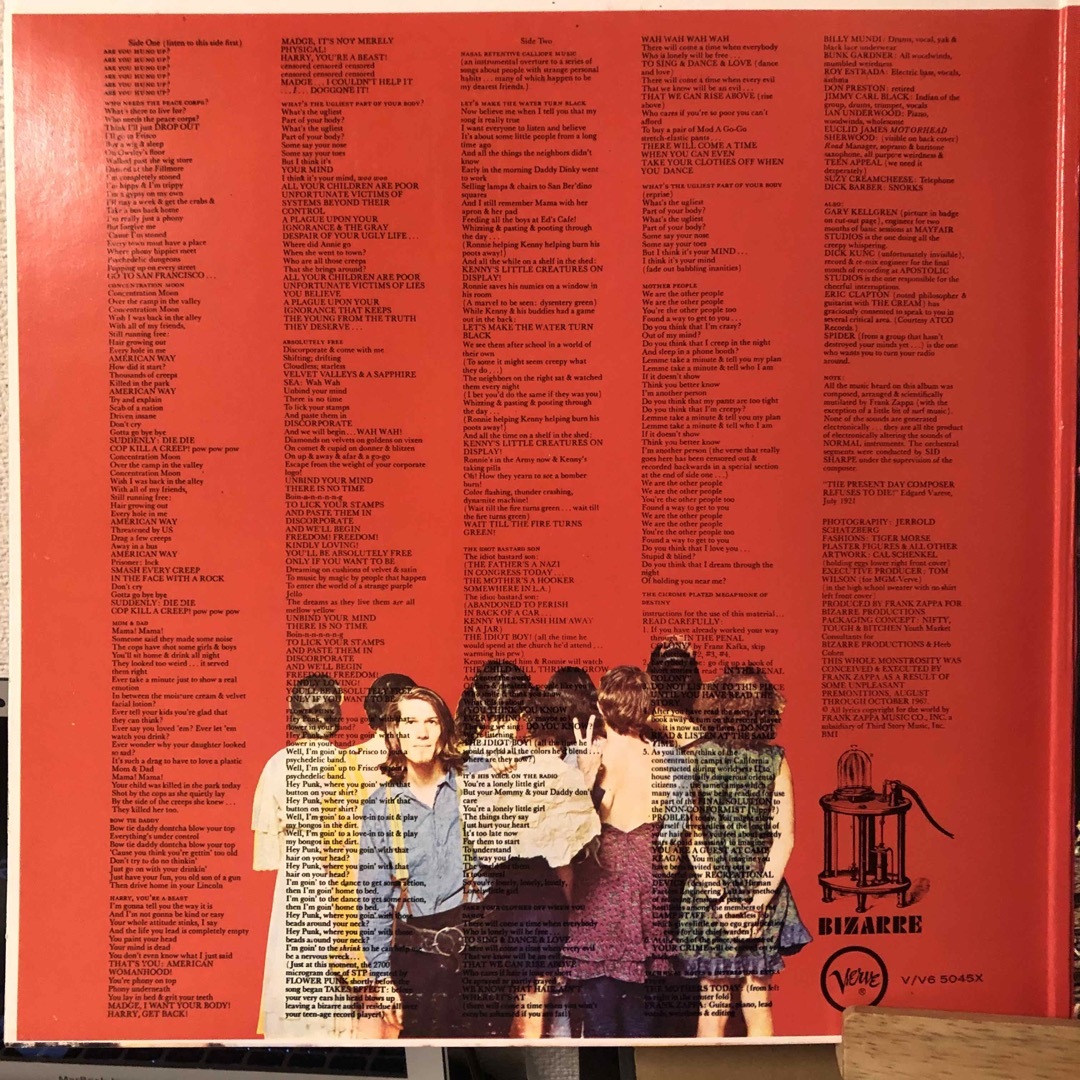Frank Zappa We're Only In It 〜 レコード LP