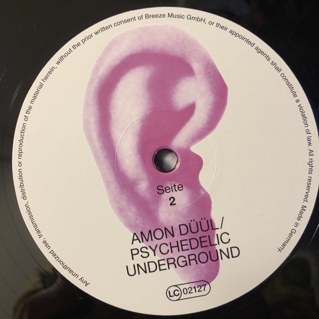 Amon Duul Psychedelic Underground レコード 4