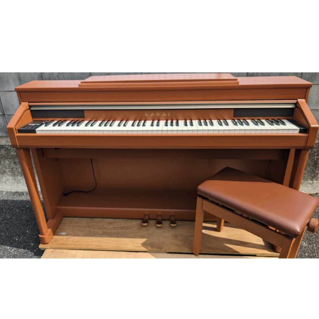 cawaii(カワイイ)の送料込み 人気木製鍵盤 KAWAI 電子ピアノ CA67C 2016年購入 楽器の鍵盤楽器(ピアノ)の商品写真