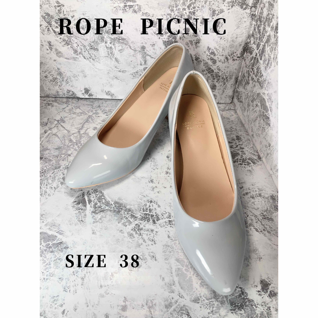 Rope' Picnic(ロペピクニック)の☆美品☆エレガントで落ち着いたパンプスです｡ レディースの靴/シューズ(ハイヒール/パンプス)の商品写真