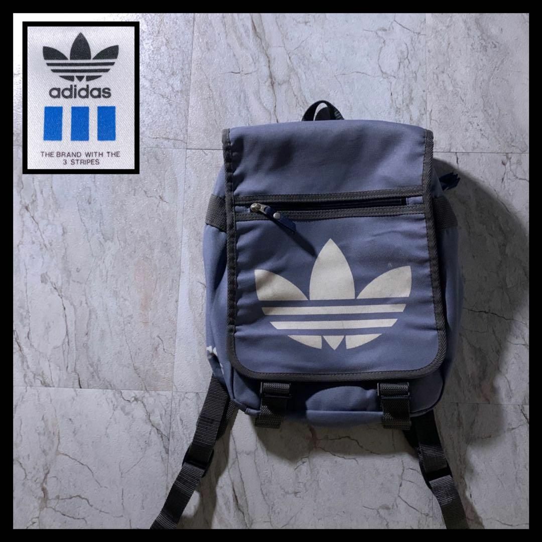 80s adidasリュック バックパック デサント製y2kヴィンテージ古着-