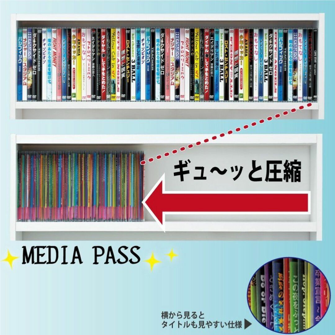 【色: 黒】コクヨ CD/DVDケース メディアパス トール 1枚収容 100枚