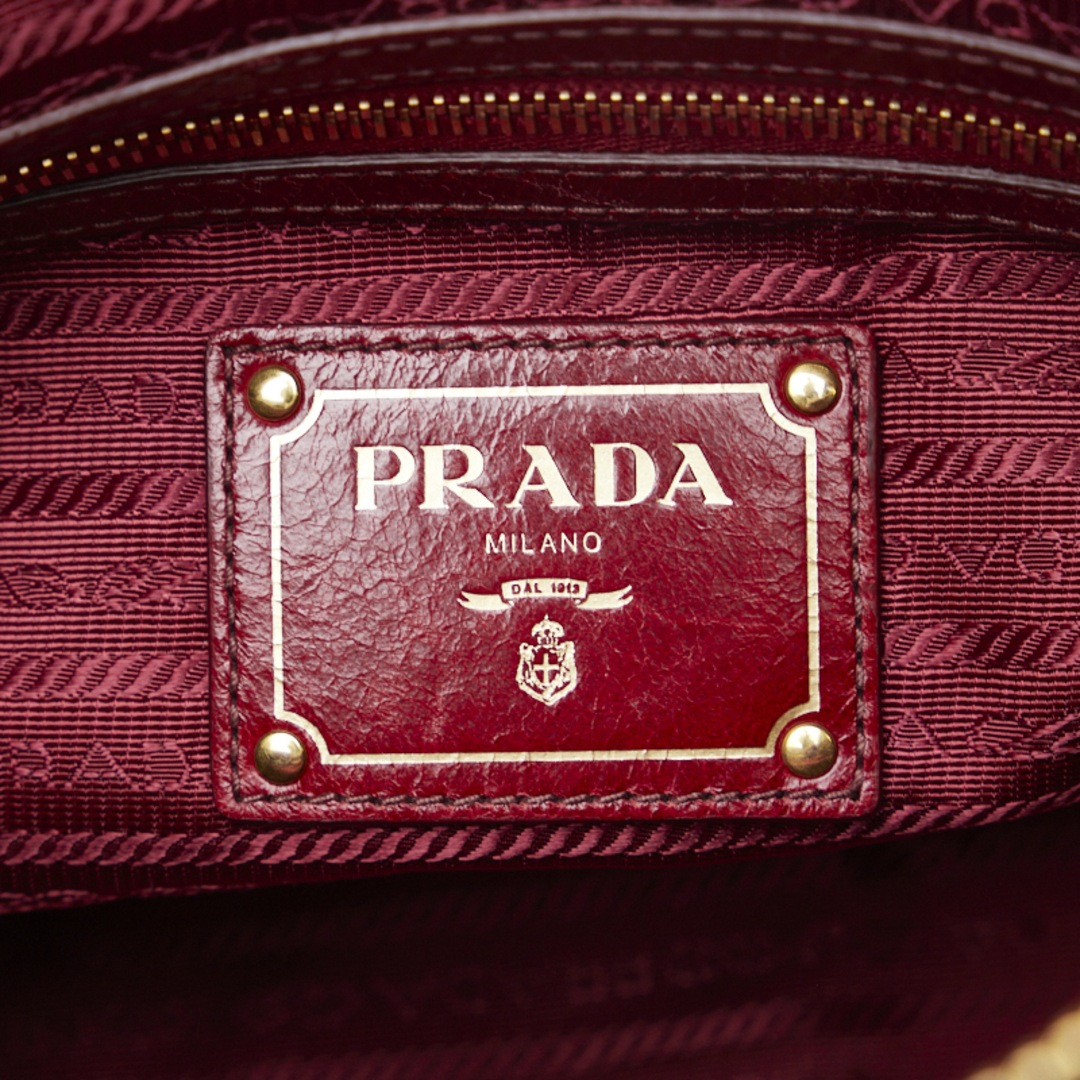 プラダ ヴィッテロ シャイン ハンドバッグ ショルダーバッグ 2WAY BL0728 レザー レディース PRADA 【222-14868】 7