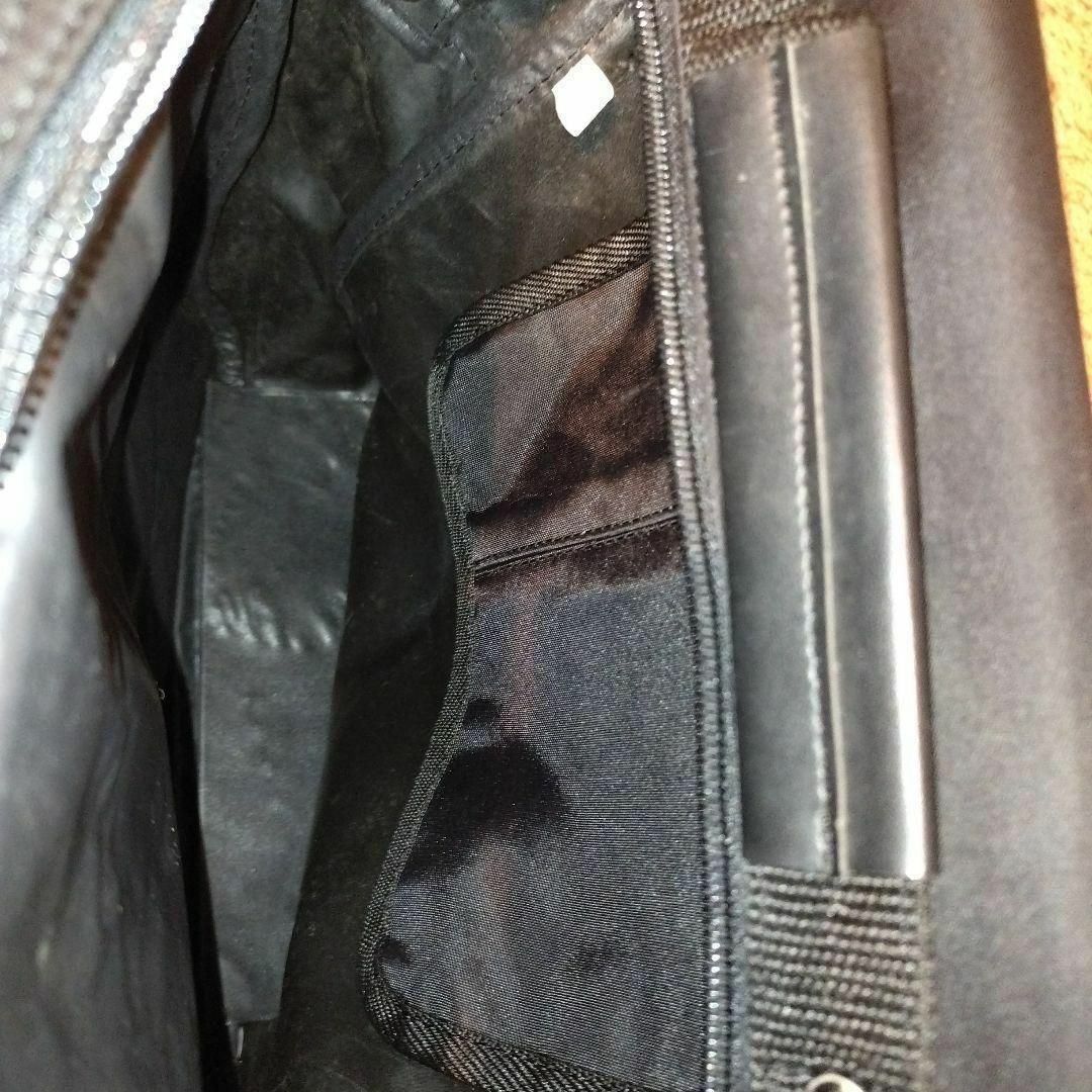 2WAY ビジネスバック ショルダーバック メンズバッグ 通勤 黒 ブラック メンズのバッグ(ビジネスバッグ)の商品写真