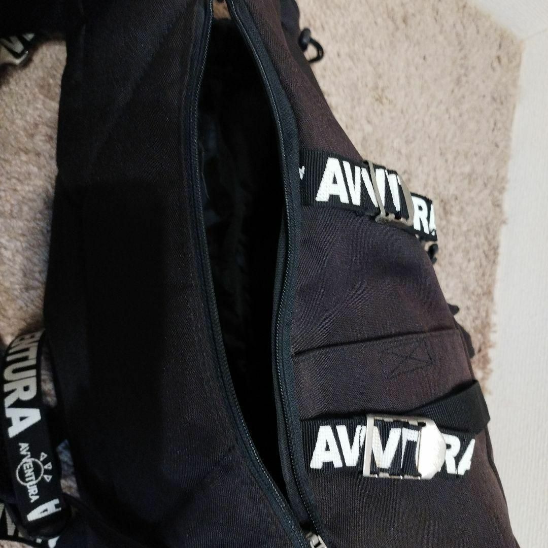 アベンチュラ バックパック リュックサック 黒 ブラック スクールバック 通学 メンズのバッグ(バッグパック/リュック)の商品写真