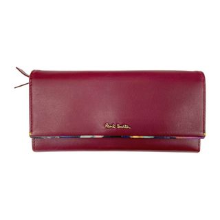 ポールスミス(Paul Smith)の〇〇Paul Smith ポールスミス フォトグラムアイリストリム 長財布 エンジ(財布)