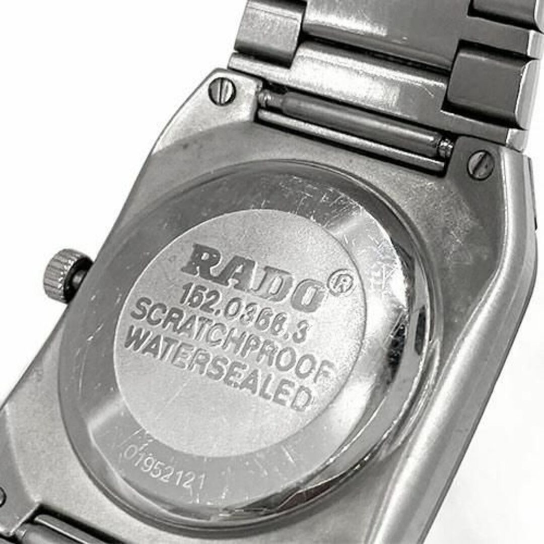 RADO - ラドー メンズ 腕時計 ダイヤスター クォーツ シルバーx 