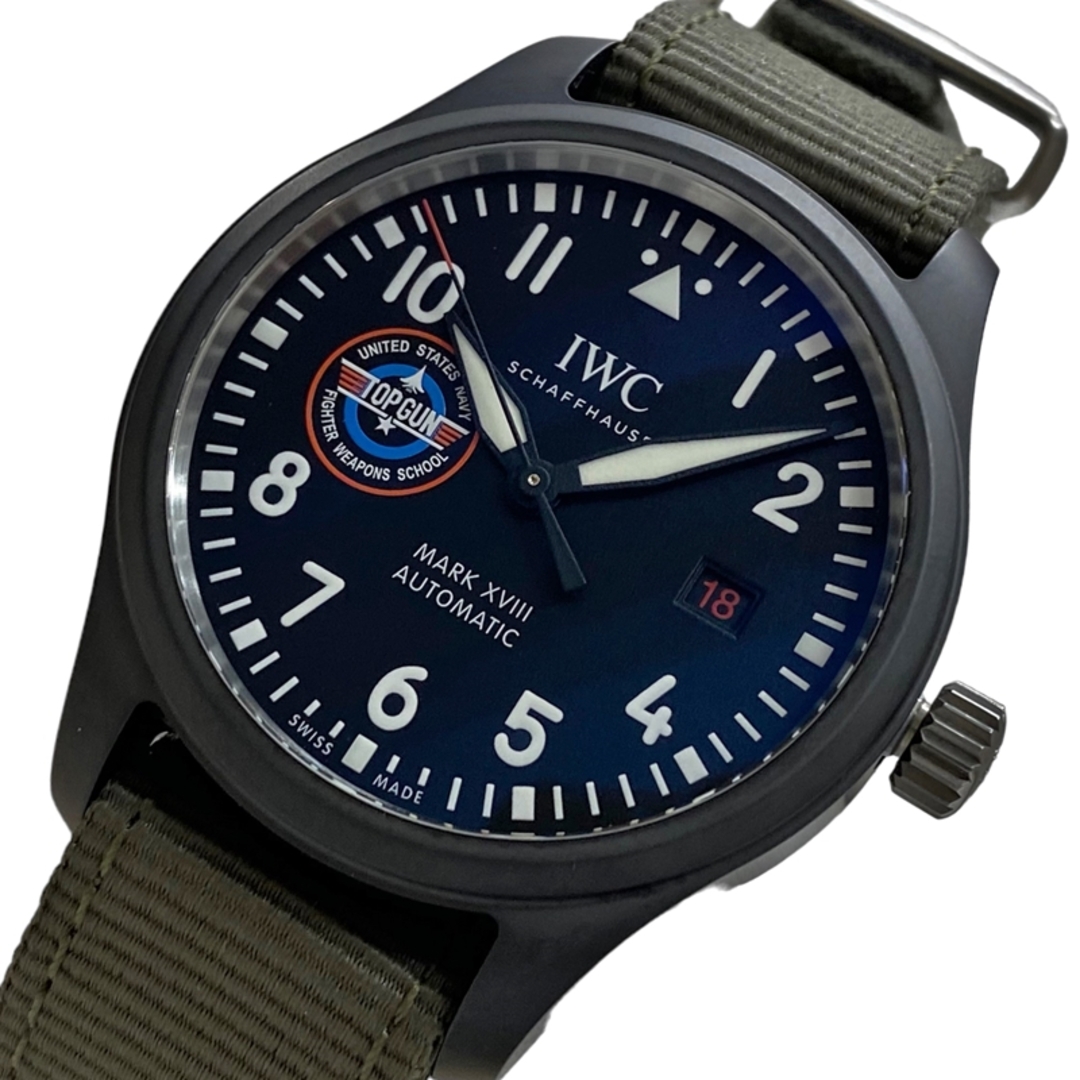 インターナショナルウォッチカンパニー IWC パイロットウォッチ マークXVⅢ トップガン SFTI IW324712 セラミック メンズ 腕時計