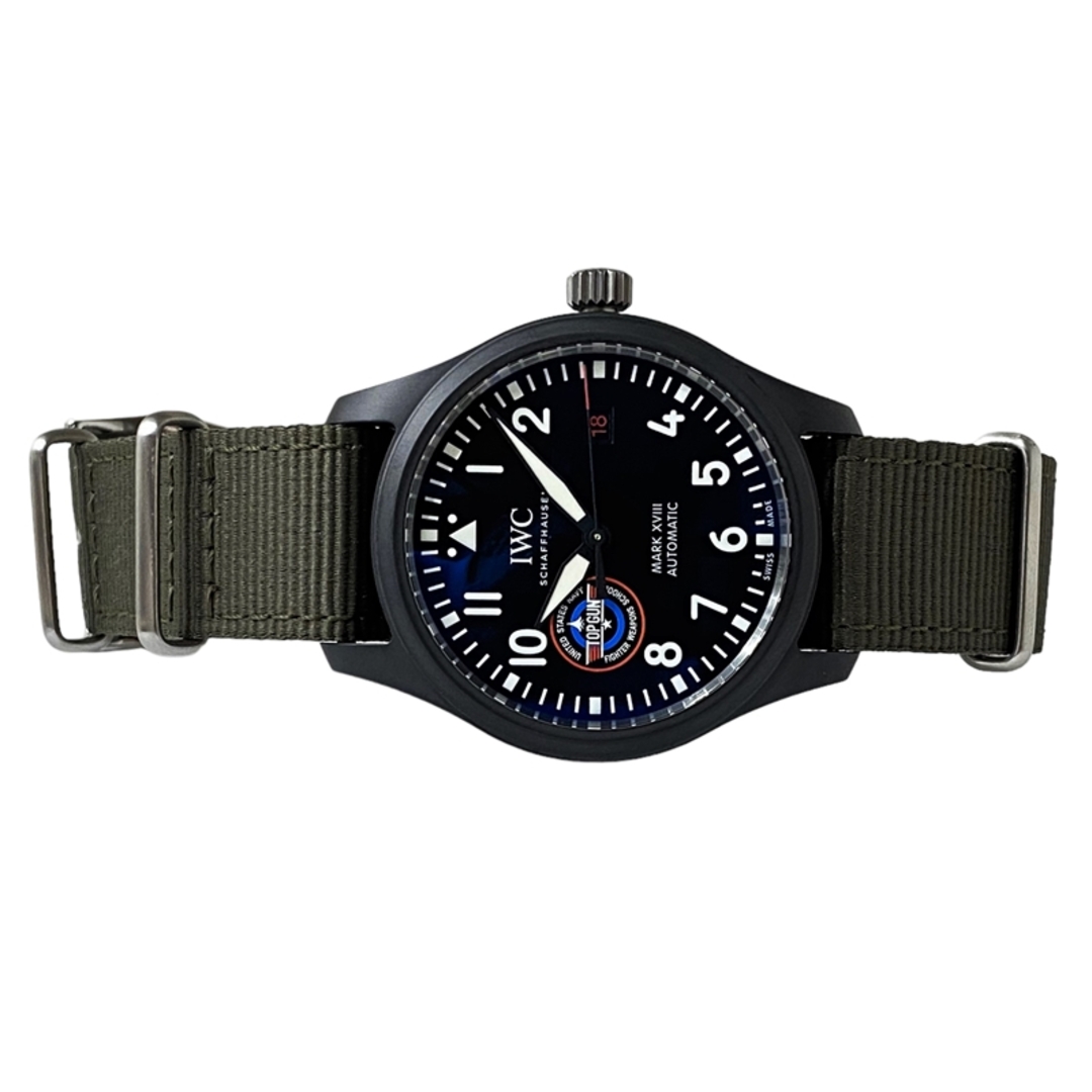 インターナショナルウォッチカンパニー IWC パイロットウォッチ マークXVⅢ トップガン SFTI IW324712 セラミック メンズ 腕時計