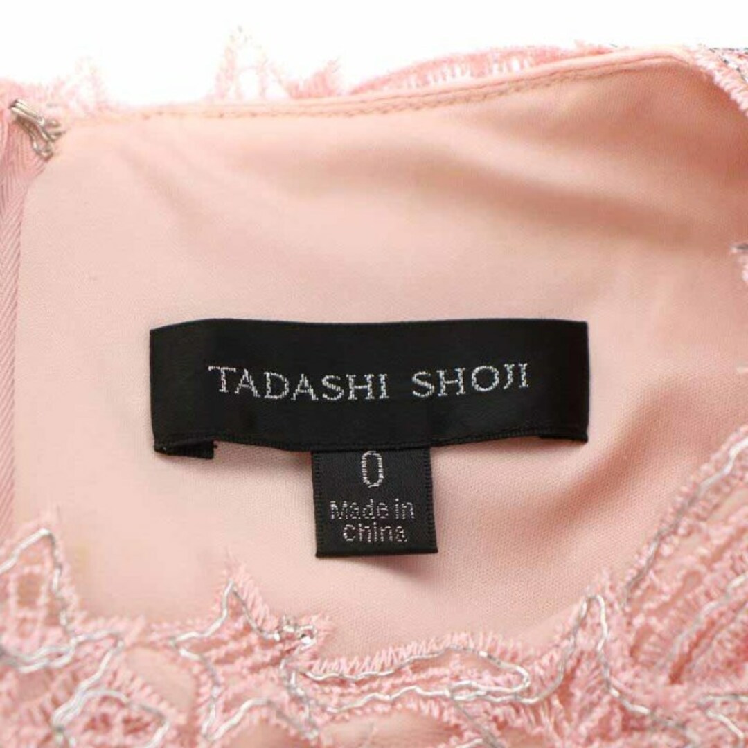 Tadashi Shoji ピンク　ワンピース　0