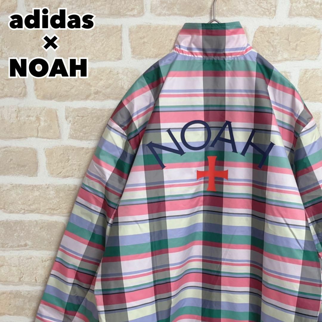 adidas(アディダス)の美品 20AW adidas × NOAH コラボ ナイロンジャケット XL メンズのジャケット/アウター(ナイロンジャケット)の商品写真