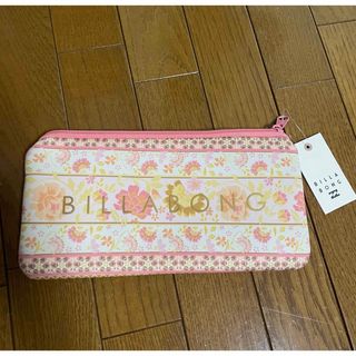 ビラボン(billabong)の新品、未使用‼️ビラボンポーチ　ピンク(クラッチバッグ)