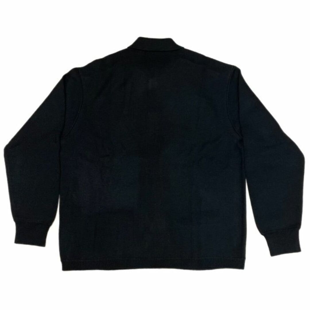 Lサイズ　Supreme Silk Map Cardigan 黒　ブラック