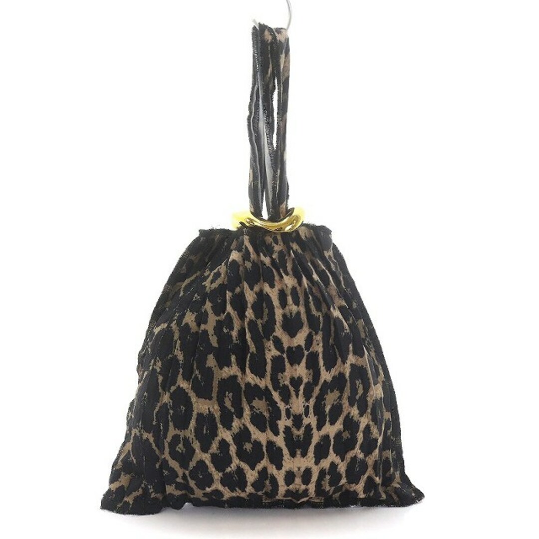 ドゥーズィエムクラス CELERI LEOPARD MINI プリーツ バッグ