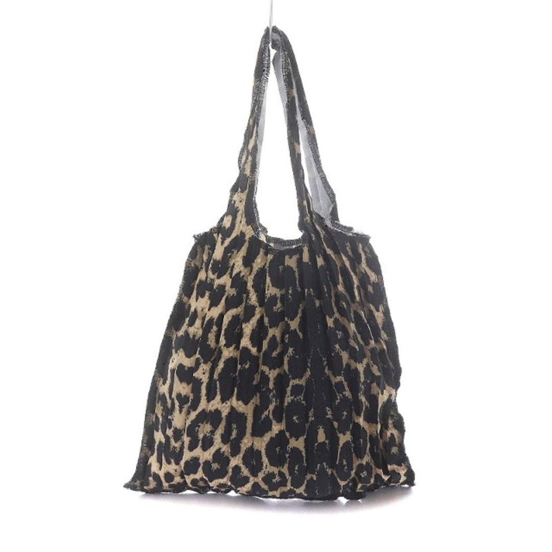 DEUXIEME CLASSE(ドゥーズィエムクラス)のドゥーズィエムクラス CELERI LEOPARD MINI プリーツ バッグ レディースのバッグ(ハンドバッグ)の商品写真