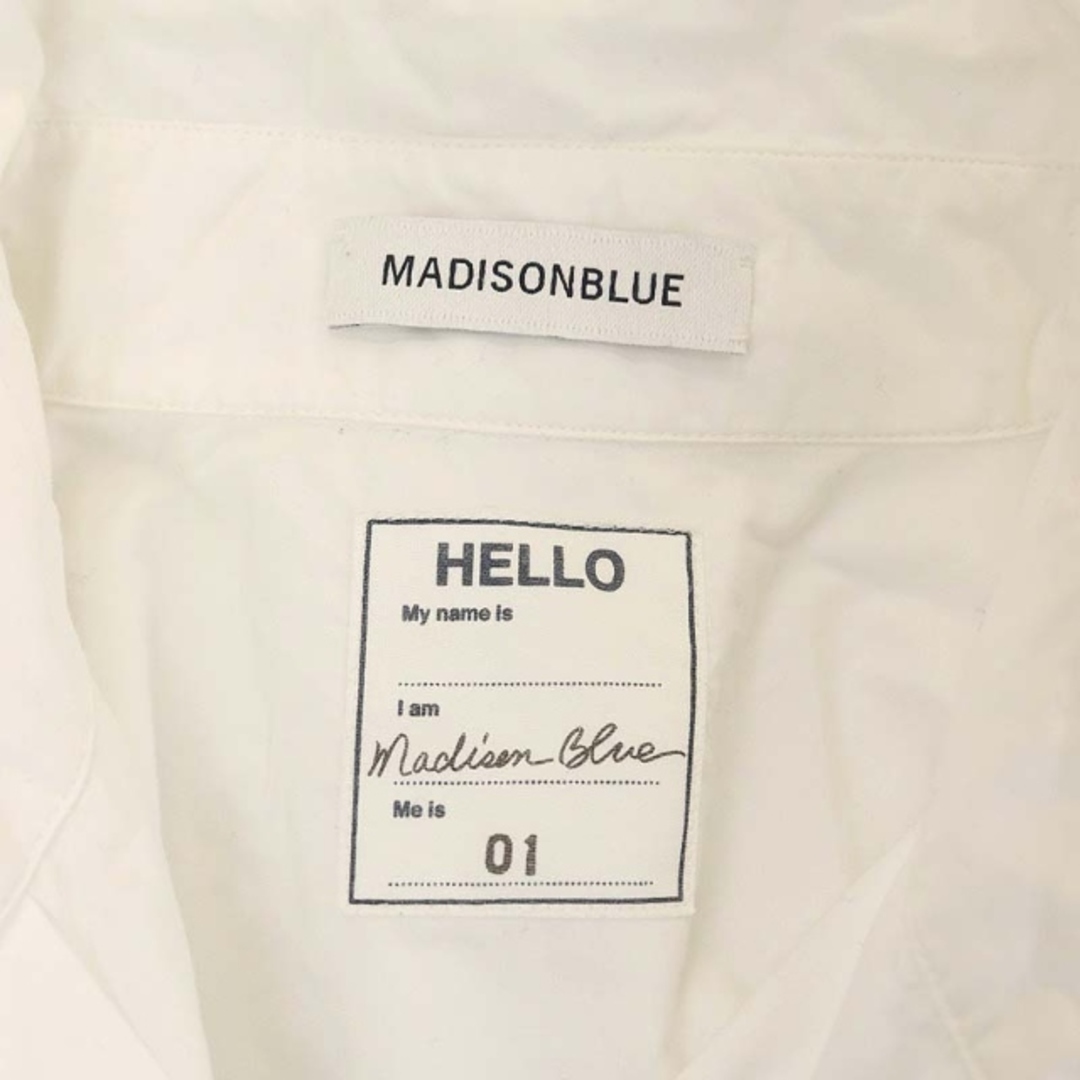 マディソンブルー J.BRADLEY CUFF SHIRT 七分袖シャツ 01