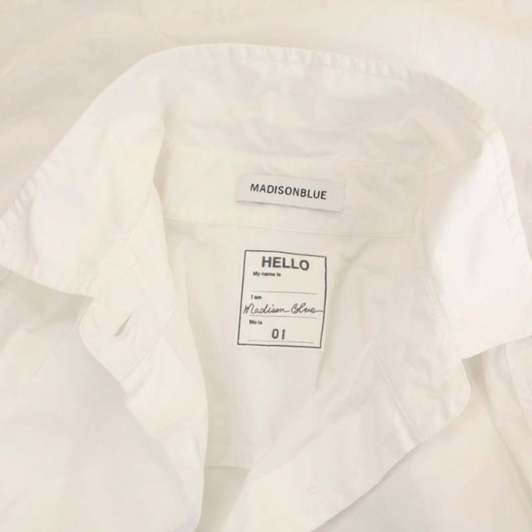 マディソンブルー J.BRADLEY CUFF SHIRT 七分袖シャツ 01
