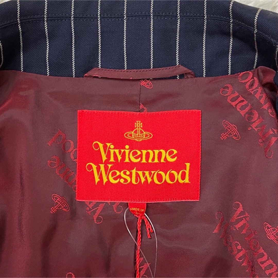 Vivienne Westwood(ヴィヴィアンウエストウッド)の定価143000円♡新品タグ付♡Lサイズ♡ヴィヴィアンウエストウッド ジャケット レディースのジャケット/アウター(テーラードジャケット)の商品写真