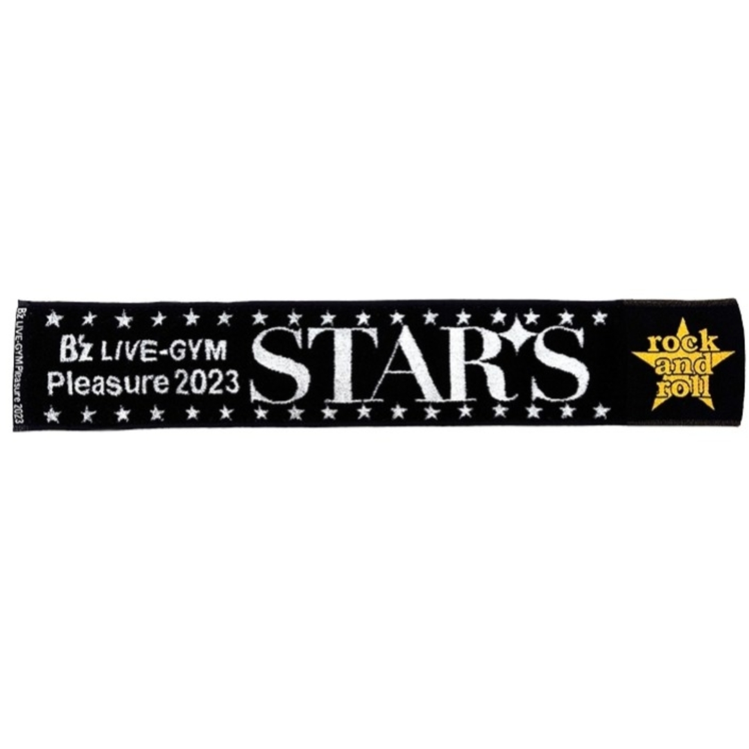 B´z STARS Tシャツ 黒(L)＆ループタオル Pleasure2023-