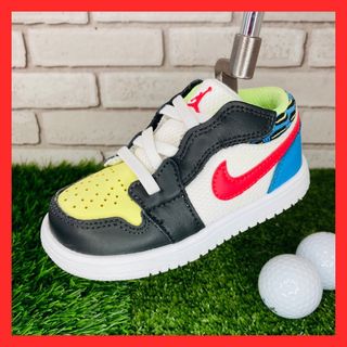 ナイキ(NIKE)の【サービス価格】　NIKE ジョーダン1 ローパターカバー　ファンキーパターン(その他)