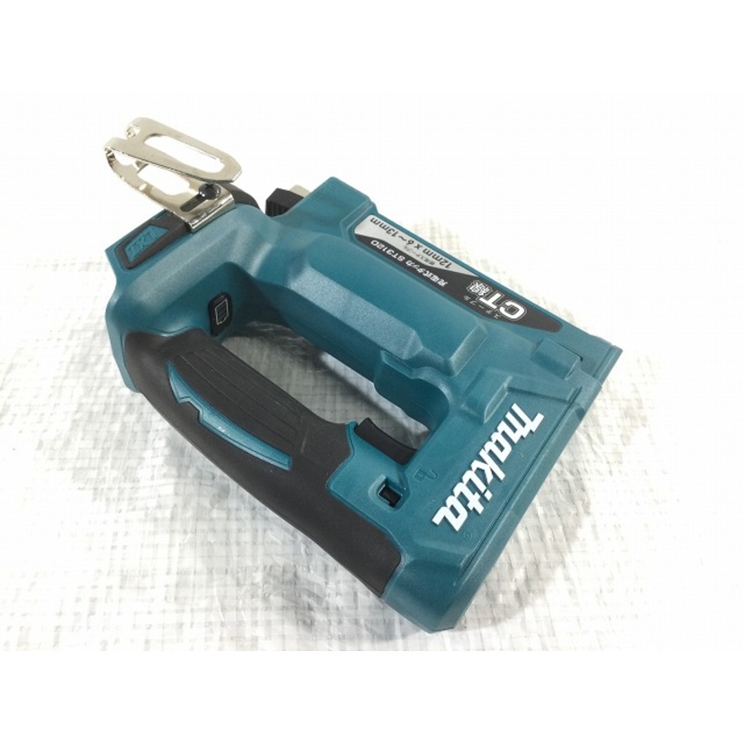 ☆美品☆ makita マキタ 18V 12mm 充電式タッカ ST312DZK 本体＋ケース付き 電動工具 大工道具 77395