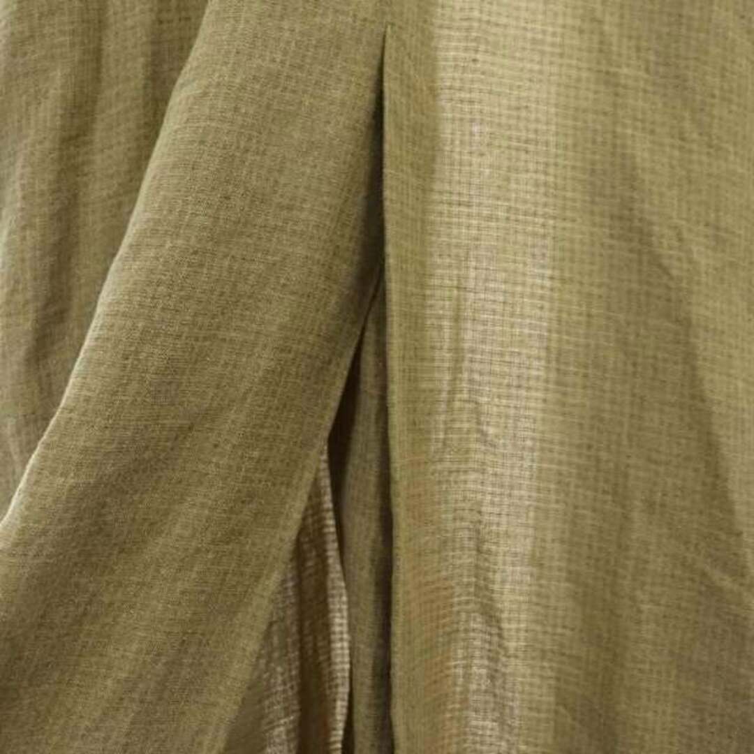 Plage(プラージュ)のプラージュ シルクネップ ツィードガウン スプリングコート ロング ベージュ レディースのジャケット/アウター(スプリングコート)の商品写真