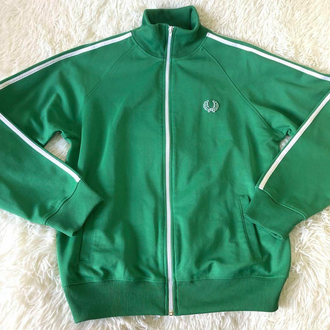 FRED PERRY トラックジャケット ポルトガル製 90年代 グリーン M