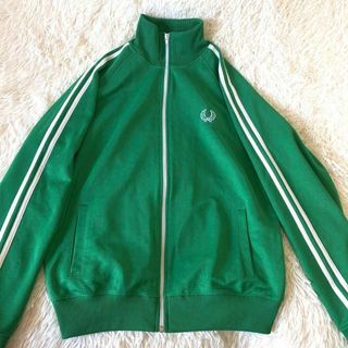 FRED PERRY トラックジャケット ポルトガル製 90年代 グリーン M