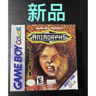 ゲームボーイ(ゲームボーイ)の新品　Animorphs ゲームボーイ　海外版(携帯用ゲームソフト)