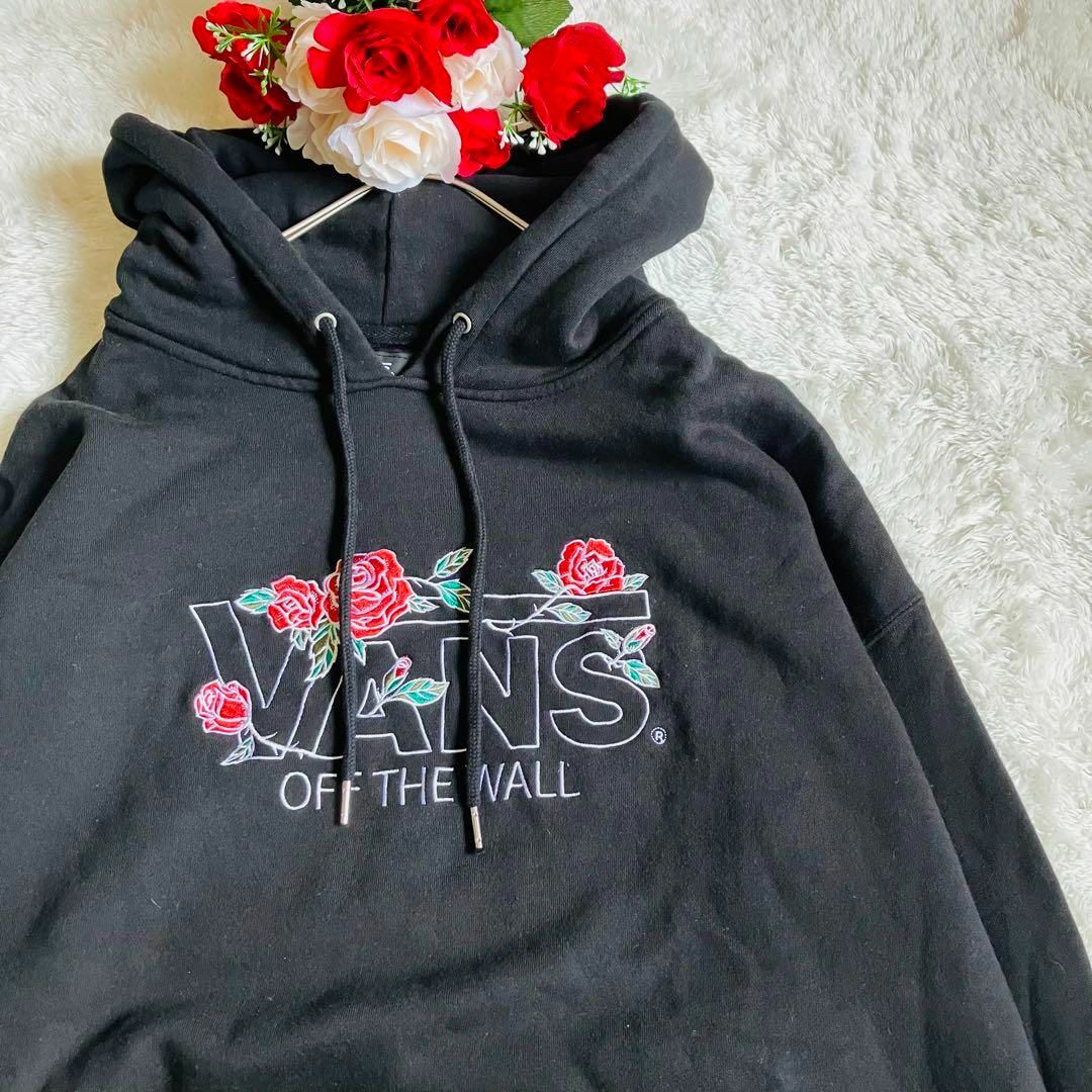 Vans Off the Wall バンズ　パーカー　サイズXL 黒