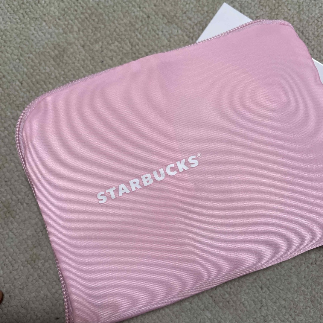 Starbucks Coffee(スターバックスコーヒー)の新品♡スターバックス　ハート柄エコバッグ レディースのバッグ(エコバッグ)の商品写真