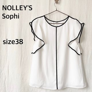 ノーリーズソフィー(NOLLEY'S sophi)のNOLLEY'S Sophi ノーリーズ　半袖　シャツ　トップス　美品(シャツ/ブラウス(半袖/袖なし))