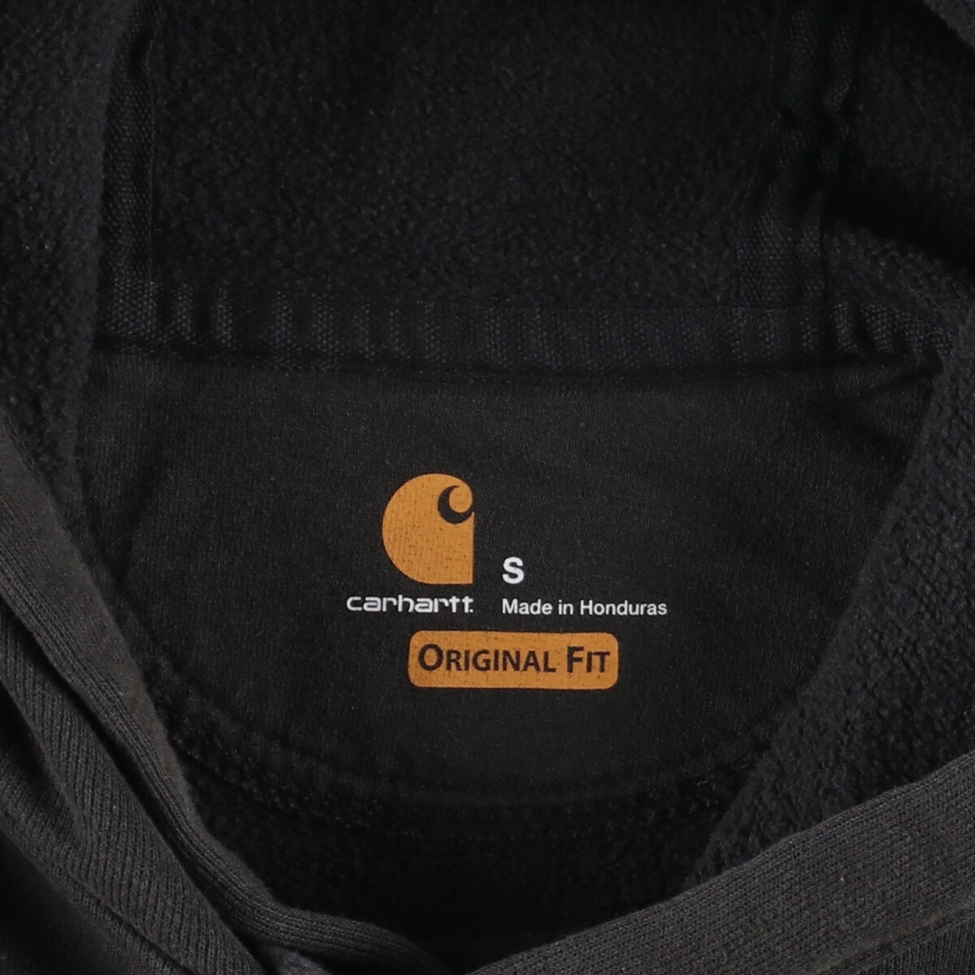 carhartt(カーハート)の古着 カーハート Carhartt ORIGINAL FIT 袖プリント スウェットプルオーバーパーカー メンズL /eaa364398 メンズのトップス(スウェット)の商品写真