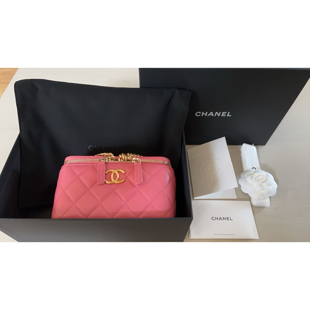 CHANEL - CHANEL シャネル チェーンクラッチ ヴァニティバッグ ...