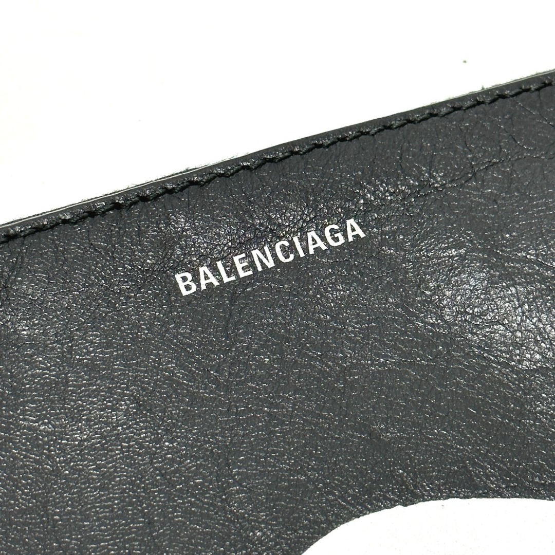 バレンシアガ BALENCIAGA 506794 ♂ ♀ カバン クラッチバッグ レザー ブラック