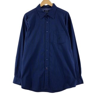 ノーティカ(NAUTICA)の古着 ノーティカ NAUTICA 長袖 ストライプシャツ メンズXL /eaa364692(シャツ)