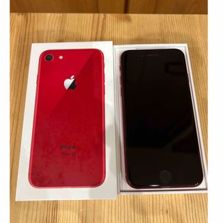 アップル(Apple)のiPhone8 本体256GB (PRODUCT)RED 赤(箱別)(スマートフォン本体)