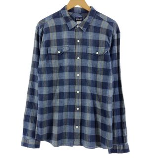 パタゴニア(patagonia)の古着 パタゴニア Patagonia 53832SP14 長袖 チェックシャツ メンズM /eaa347148(シャツ)