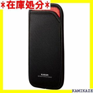 ☆送料無料 エレコム スマホポーチ 1台収納 Sサイズ ス 4SNCBK 916(iPhoneケース)