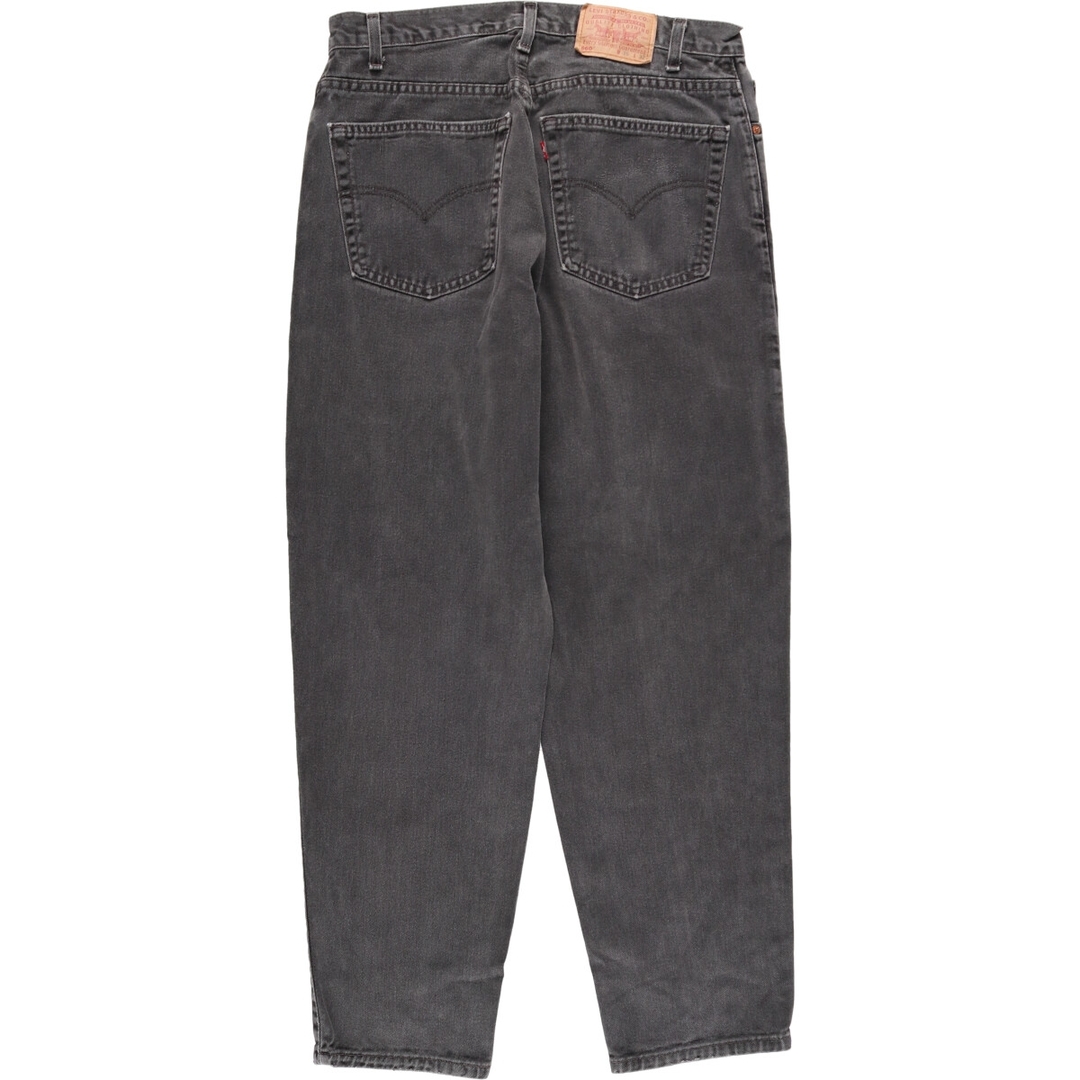 Levi's 古着 リーバイス Levi's LOOSE FIT TAPERED LEG ブラック