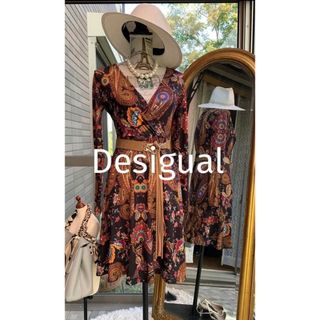 デシグアル(DESIGUAL)のきょうちゃん様(ひざ丈ワンピース)