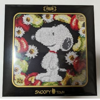 スヌーピー(SNOOPY)のスヌーピー✕フェイラーコラボタオルハンカチ　アップル(ハンカチ)