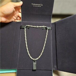 ティファニー(Tiffany & Co.)のハードウェア　リンクネックレス　美品(ネックレス)