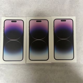 アップル(Apple)のiPhone 14 Pro Max 256GB ディープパープル　新品未開封(スマートフォン本体)